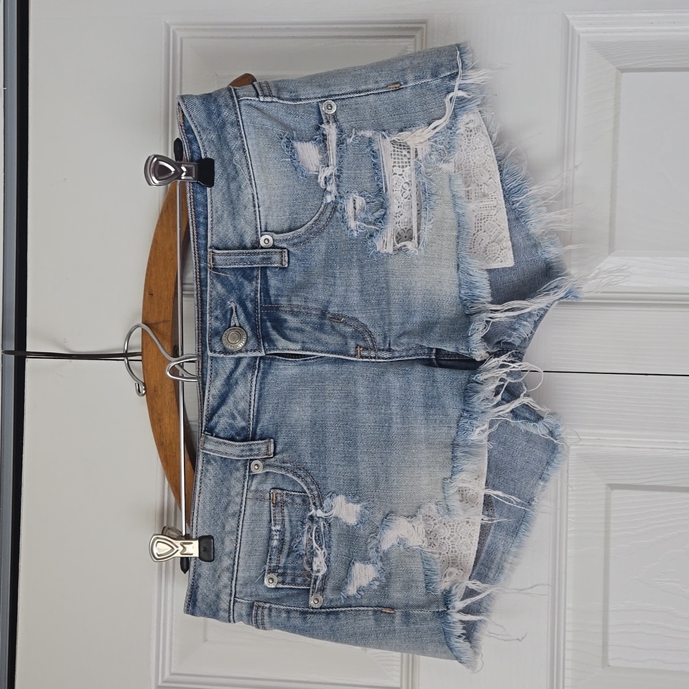 AE size 4, jean shorts